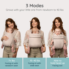 Honey Blossom Baby Carrier - Toasted Almond