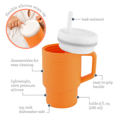My 1st Tumbler – Creamsicle