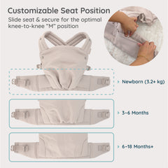 Honey Blossom Baby Carrier - Vanilla Bloom