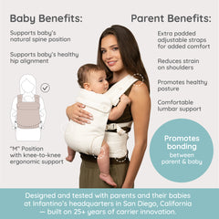 Honey Blossom Baby Carrier - Vanilla Bloom