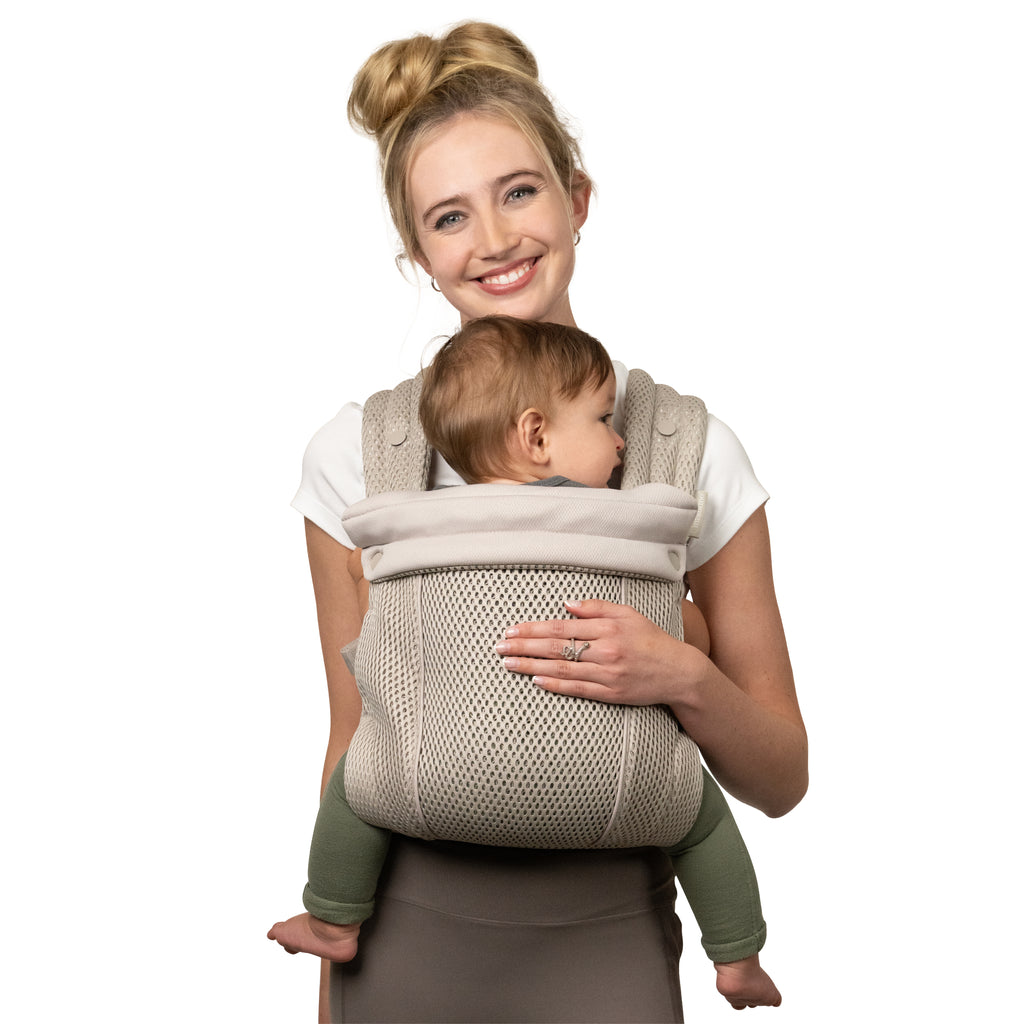 Honey Blossom Mesh Baby Carrier - Moon Beam