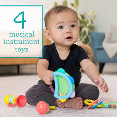 BABY'S 1ST TEETHE AND PLAY MUSIC SET
